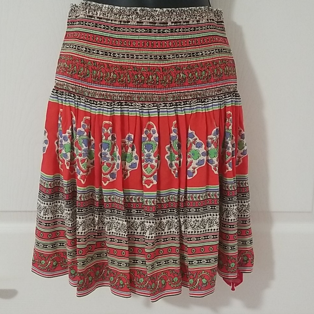 NWT Tory Burch Smocked Beach Skirt - Size XS